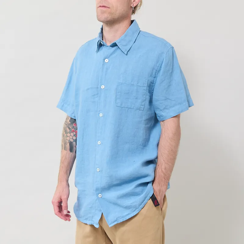 Armor Lux Short Sleeve Comfort Shirt Waterfall-1