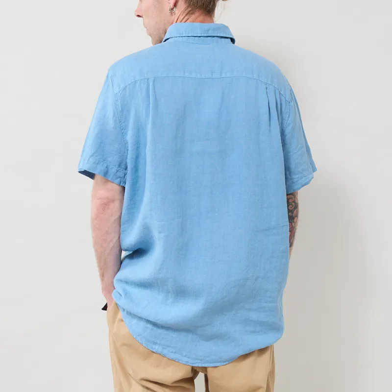 Armor Lux Short Sleeve Comfort Shirt Waterfall-2