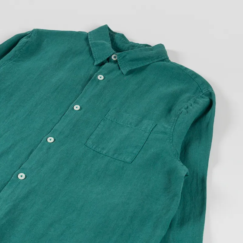 Armor Lux Long Sleeve Comfort Shirt Dark Ivy-2