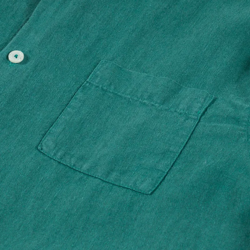 Armor Lux Long Sleeve Comfort Shirt Dark Ivy-5