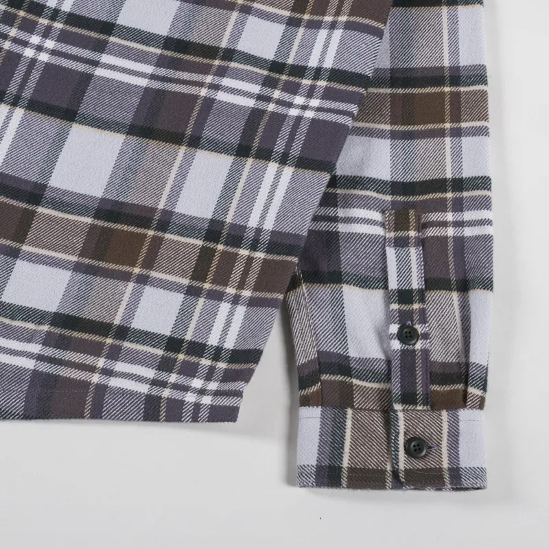 Patagonia Fjord Flannel Shirt Blizzard Salt Grey-9