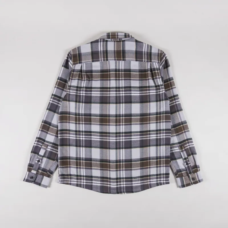 Patagonia Fjord Flannel Shirt Blizzard Salt Grey-1