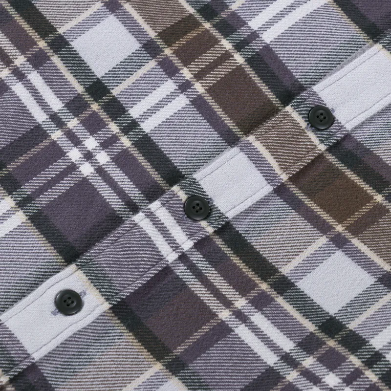 Patagonia Fjord Flannel Shirt Blizzard Salt Grey-5