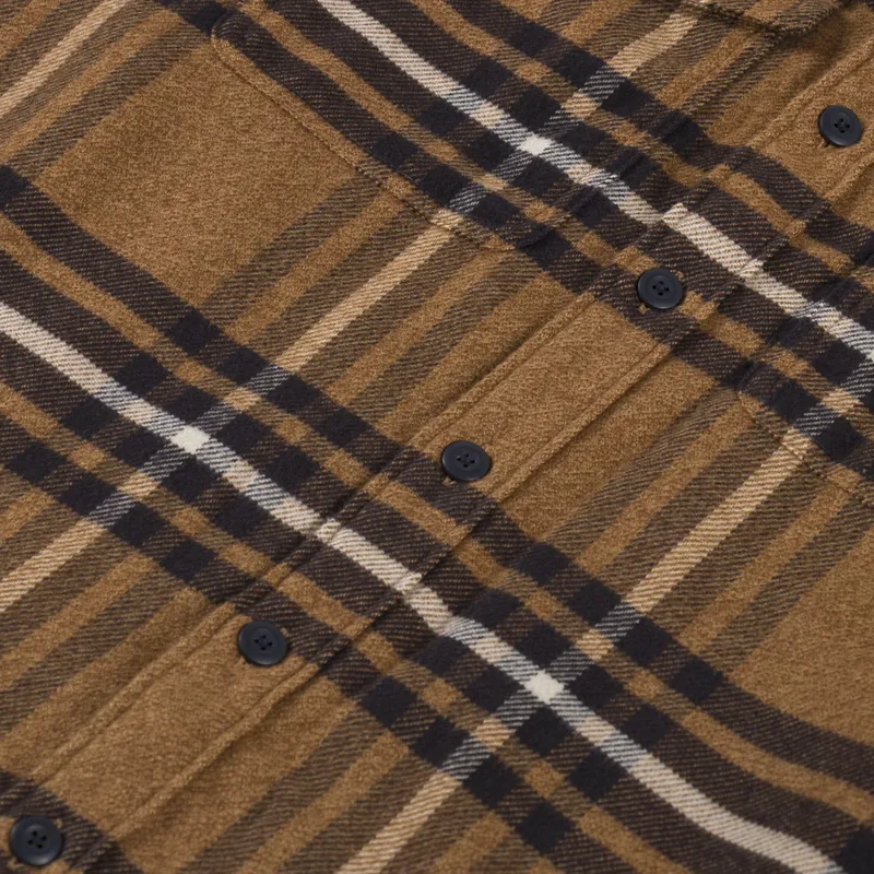 Patagonia Fjord Flannel Shirt Catch Deer Brown-7