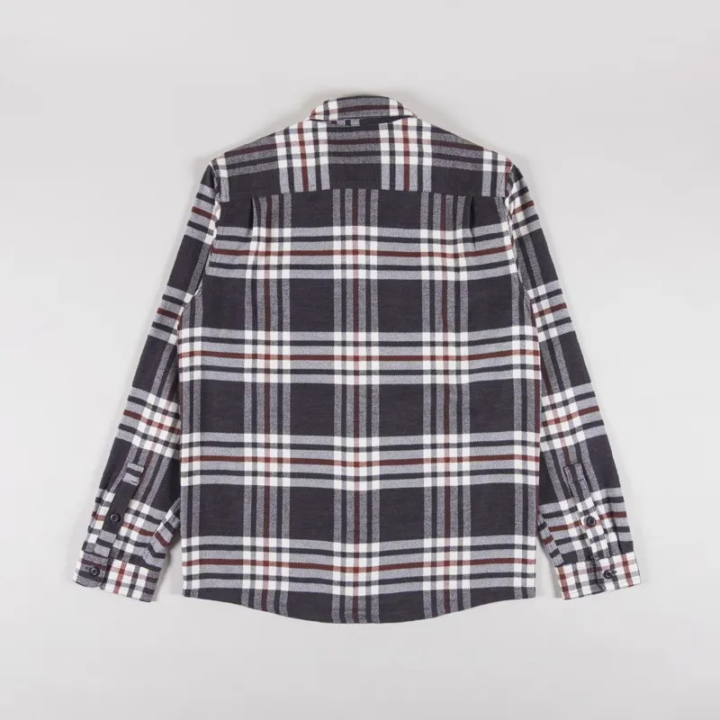 Patagonia Fjord Flannel Shirt Catch Ink Black-1
