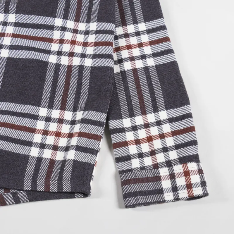 Patagonia Fjord Flannel Shirt Catch Ink Black-7