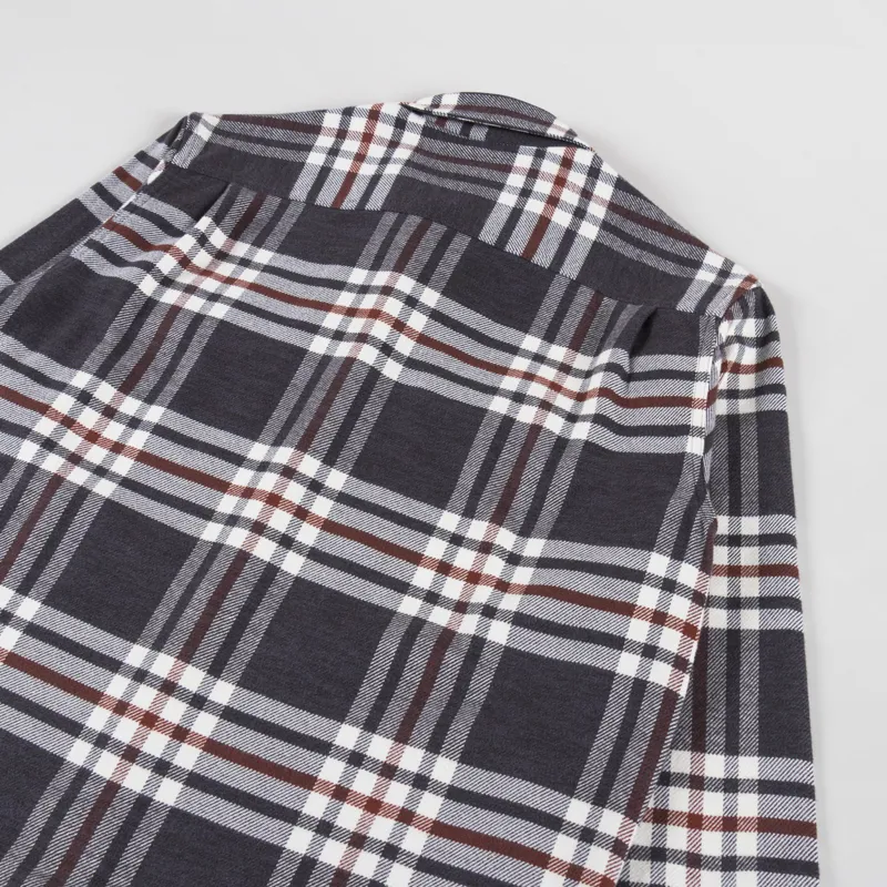 Patagonia Fjord Flannel Shirt Catch Ink Black-3