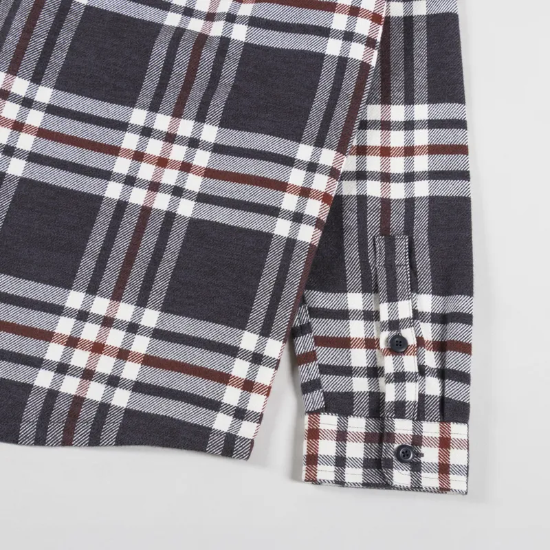 Patagonia Fjord Flannel Shirt Catch Ink Black-8