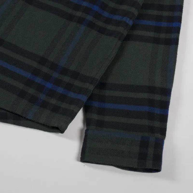 Patagonia Fjord Flannel Shirt Catch Old Growth Green-8