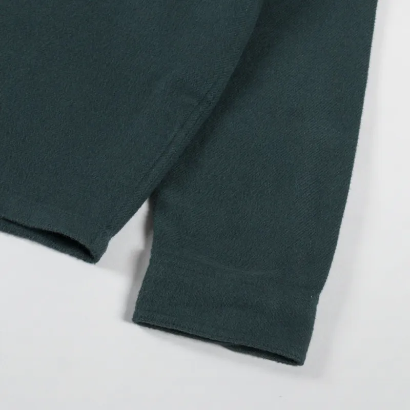 Patagonia Fjord Flannel Shirt Whole Weave Old Growth Green-7