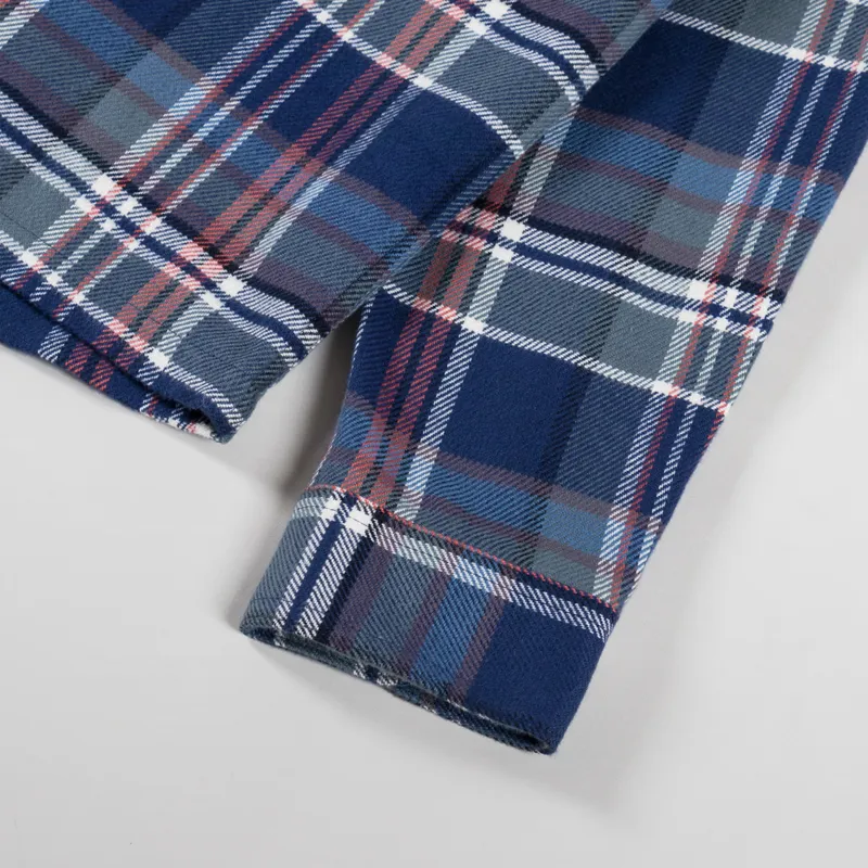 Patagonia Fjord Flannel Shirt Adventurer New Navy-5