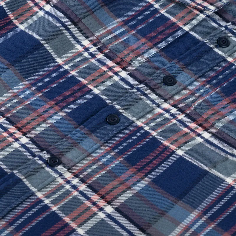 Patagonia Fjord Flannel Shirt Adventurer New Navy-6
