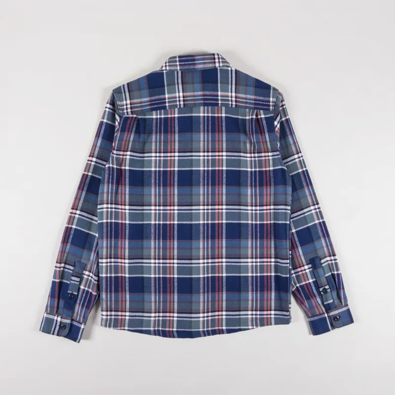 Patagonia Fjord Flannel Shirt Adventurer New Navy-1