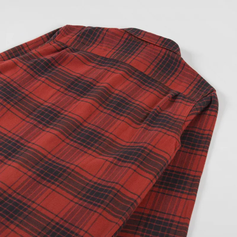 Patagonia Fjord Flannel Shirt Cascade Burnished Red-3