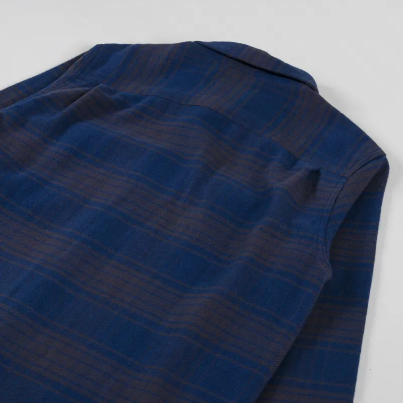 Patagonia Fjord Flannel Shirt Cascade Tidepool Blue-3