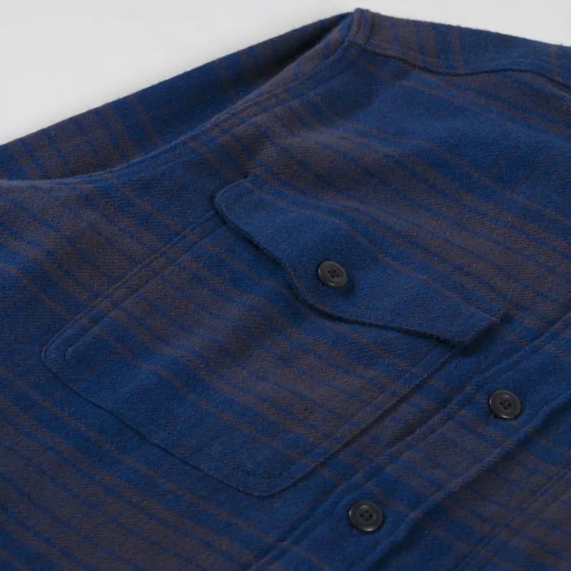 Patagonia Fjord Flannel Shirt Cascade Tidepool Blue-7