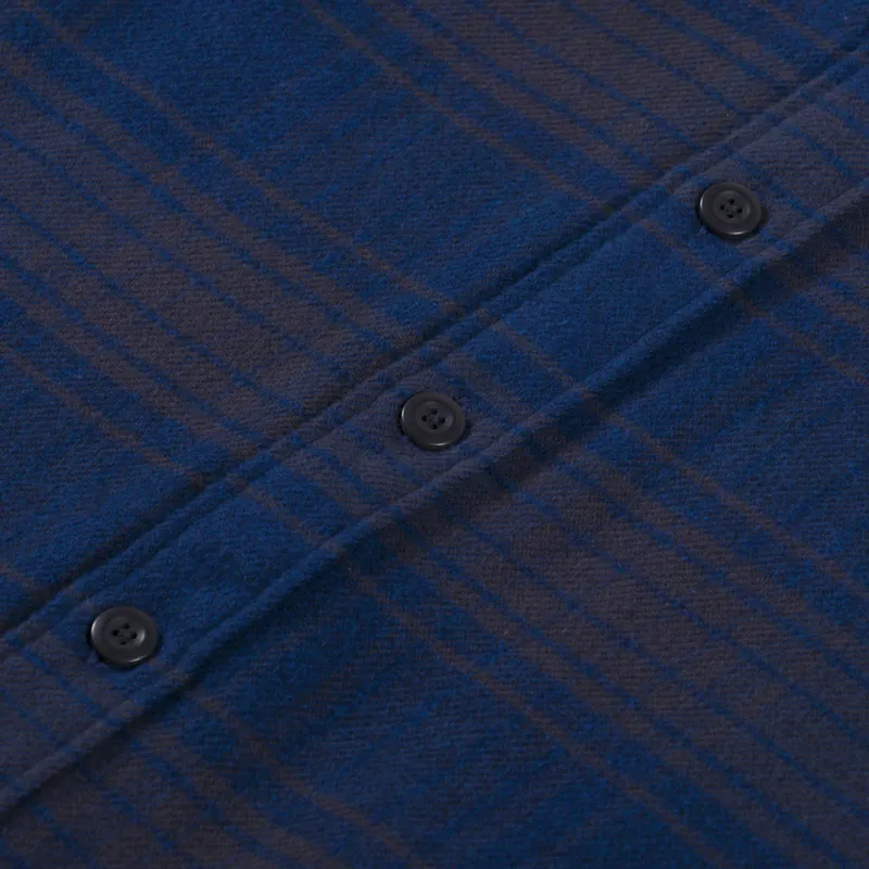 Patagonia Fjord Flannel Shirt Cascade Tidepool Blue-6