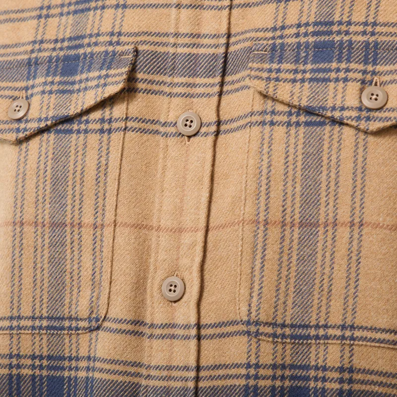 Patagonia Fjord Flannel Shirt Dissolve Slab Khaki-5