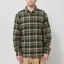Patagonia Lightweight Fjord Flannel Shirt Cozy Cabin Treeline Green
