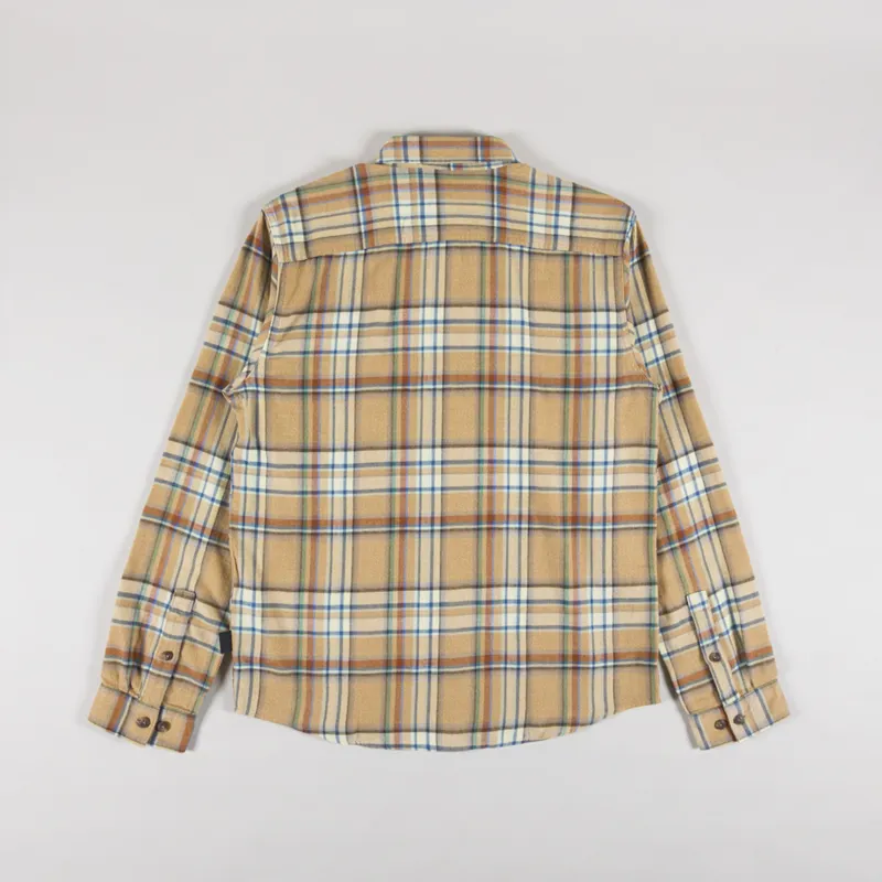 Patagonia Lightweight Fjord Flannel Shirt Daydream Beeswax Tax-1