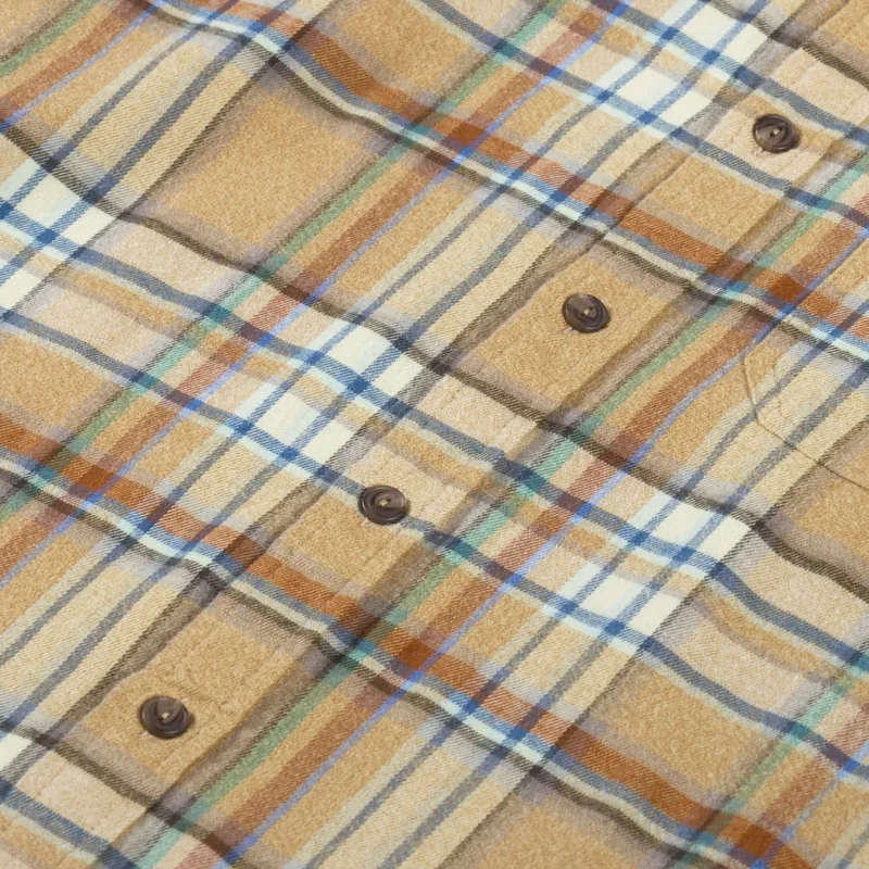 Patagonia Lightweight Fjord Flannel Shirt Daydream Beeswax Tax-6