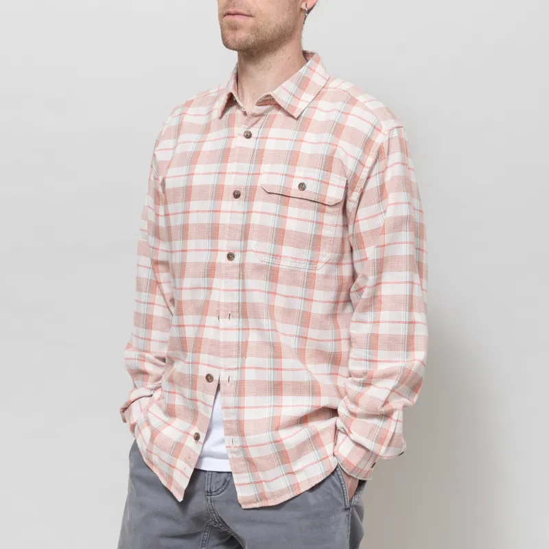 Patagonia Lightweight Fjord Flannel Shirt Handmade Natural-1