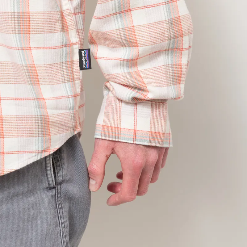 Patagonia Lightweight Fjord Flannel Shirt Handmade Natural-7