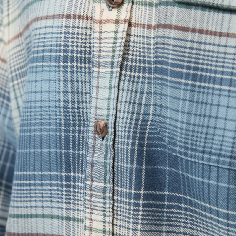 Patagonia Lightweight Fjord Flannel Shirt Melting Ombre Summit Blue-5