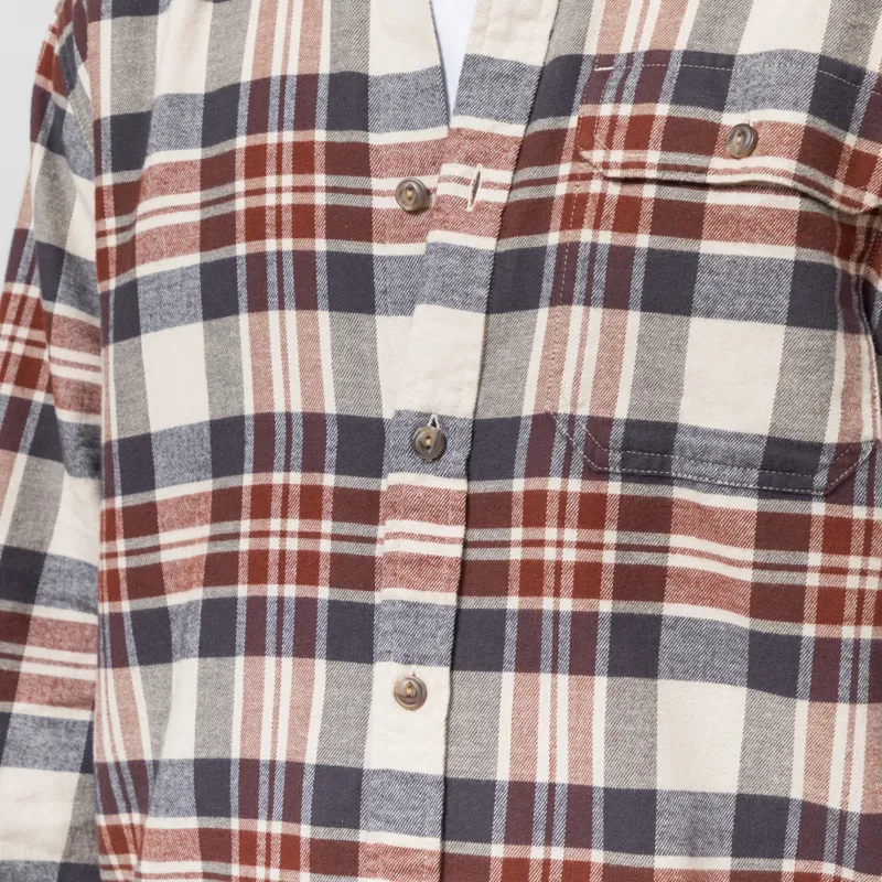 Patagonia Lightweight Fjord Flannel Shirt Paw Dried Vanilla-5