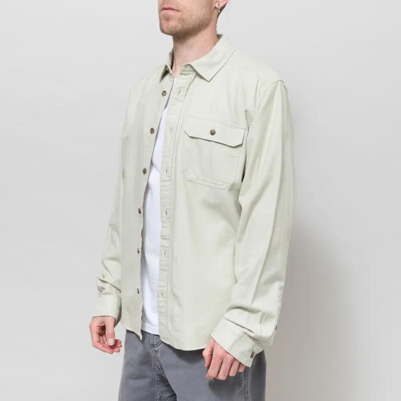 Patagonia Lightweight Fjord Flannel Shirt Pelican-1