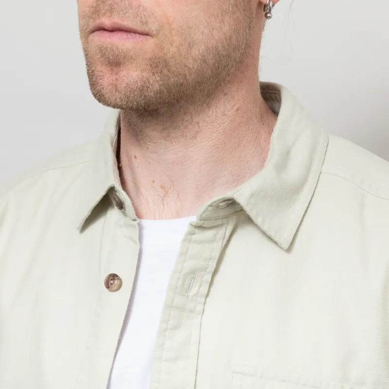 Patagonia Lightweight Fjord Flannel Shirt Pelican-3