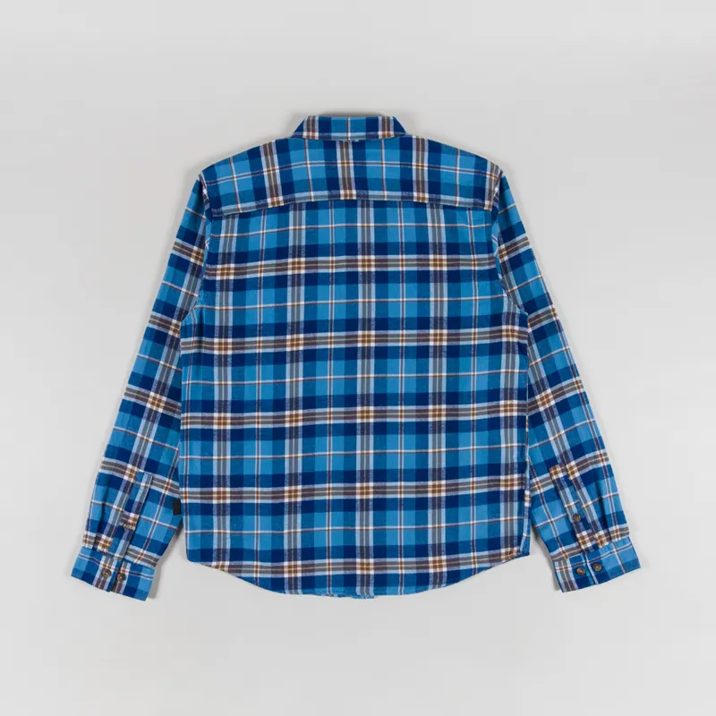 Patagonia Lightweight Fjord Flannel Shirt Prime Shore Blue-1