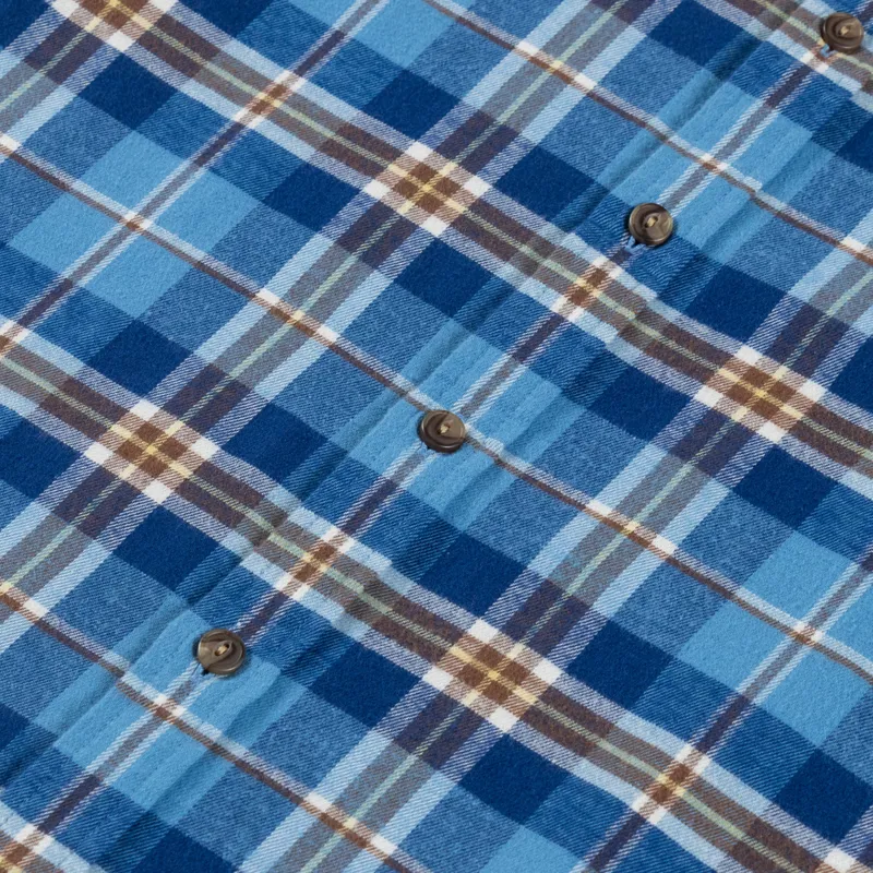 Patagonia Lightweight Fjord Flannel Shirt Prime Shore Blue-6
