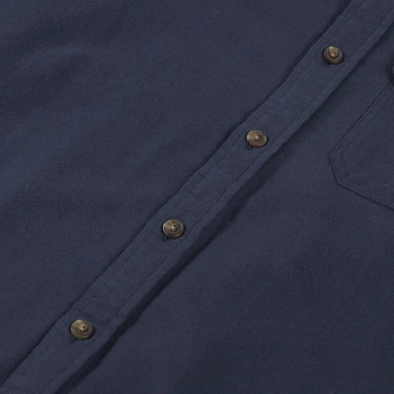 Patagonia Lightweight Fjord Flannel Shirt Smolder Blue-6