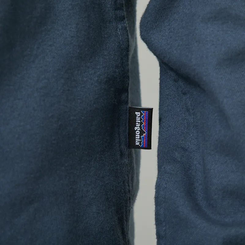 Patagonia Lightweight Fjord Flannel Shirt Summit Blue-7