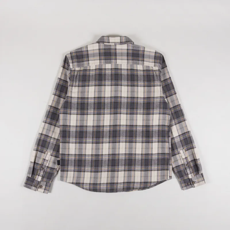 Patagonia Lightweight Fjord Flannel Shirt Spotter Forge Grey-1