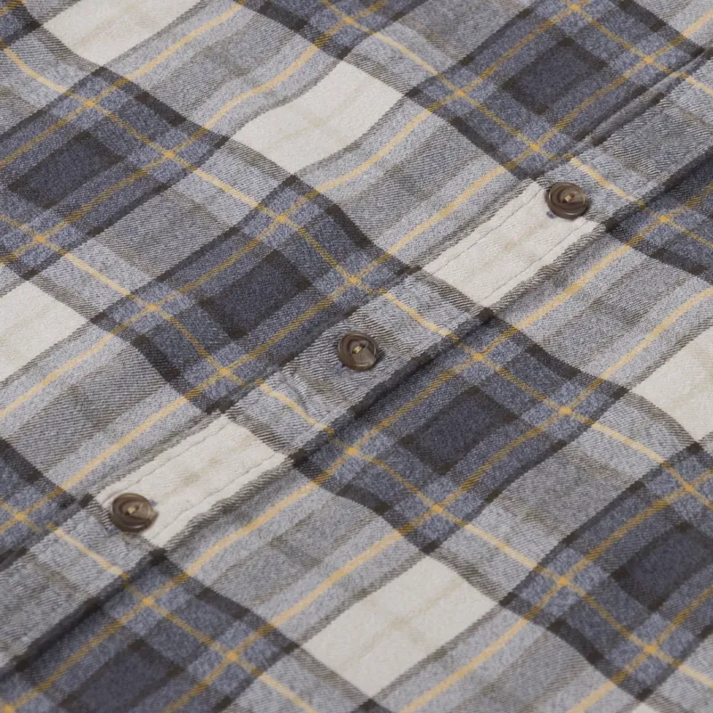 Patagonia Lightweight Fjord Flannel Shirt Spotter Forge Grey-6