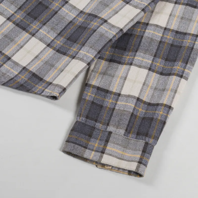 Patagonia Lightweight Fjord Flannel Shirt Spotter Forge Grey-7