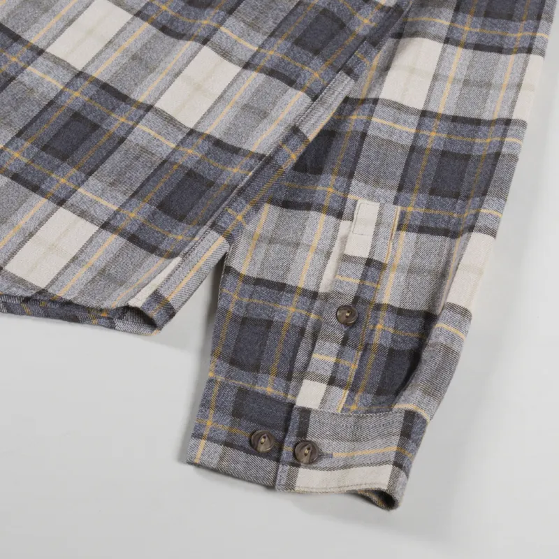 Patagonia Lightweight Fjord Flannel Shirt Spotter Forge Grey-8