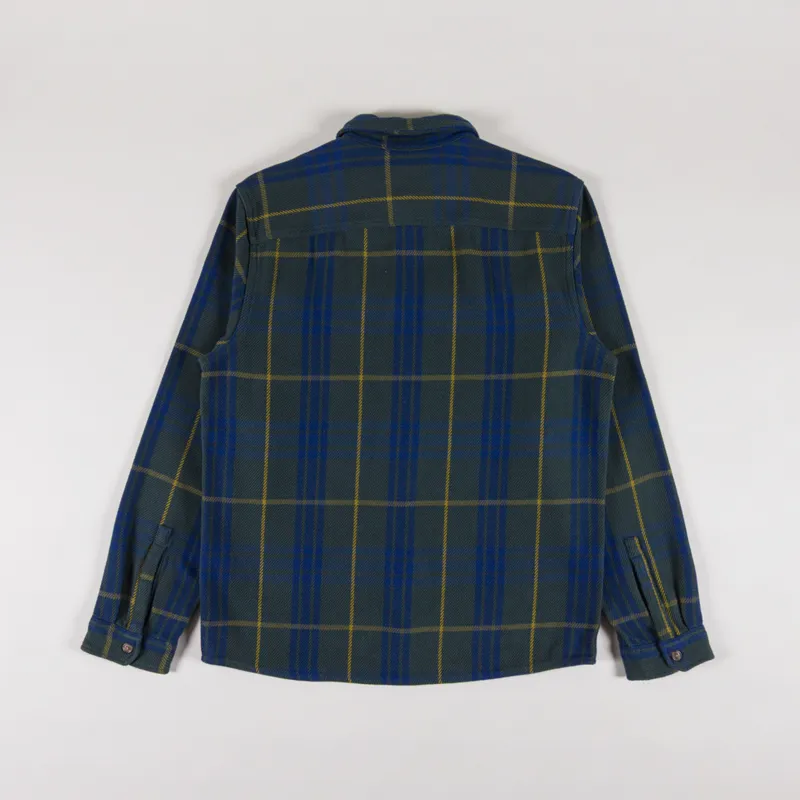 Patagonia Fjord Loft Shirt Netted Old Growth Green-1