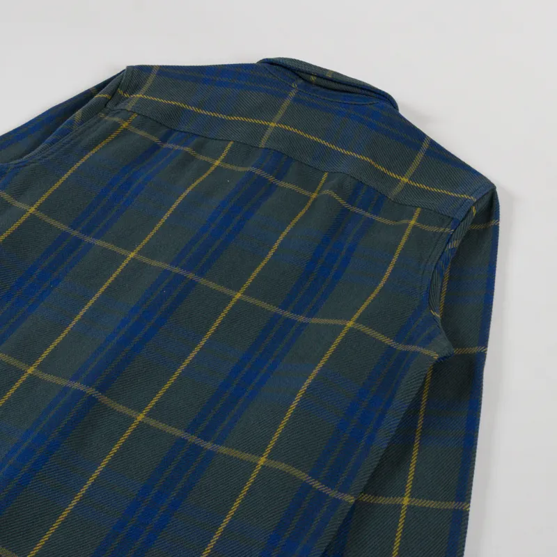 Patagonia Fjord Loft Shirt Netted Old Growth Green-3