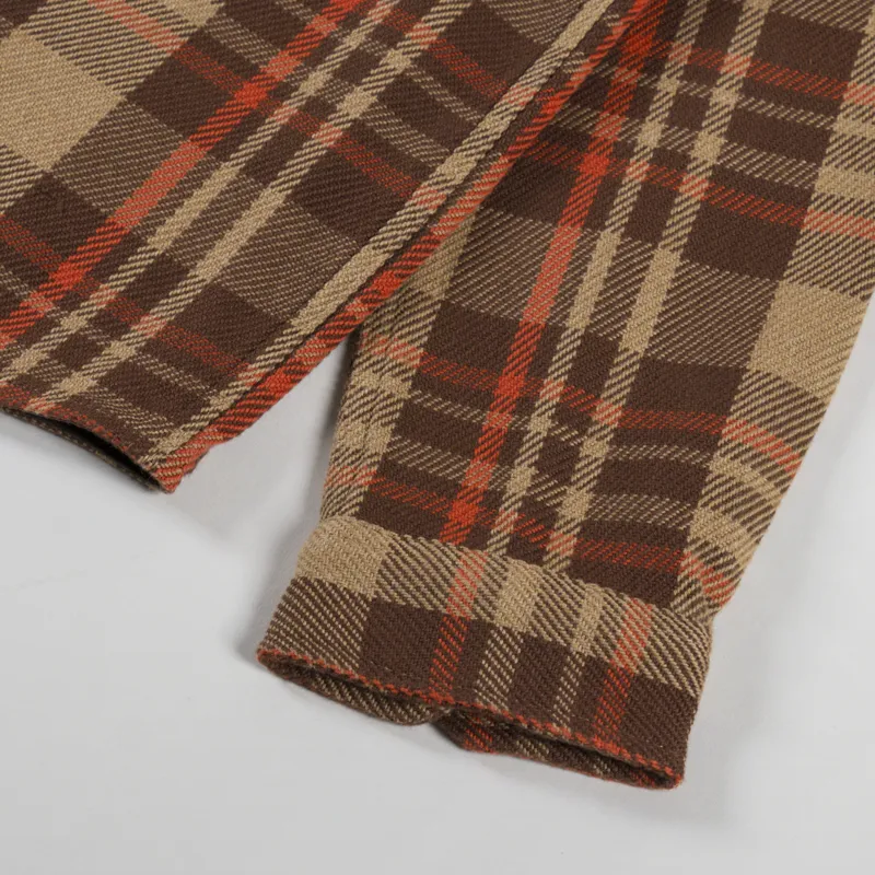 Patagonia Fjord Loft Shirt Forested Nest Brown-7