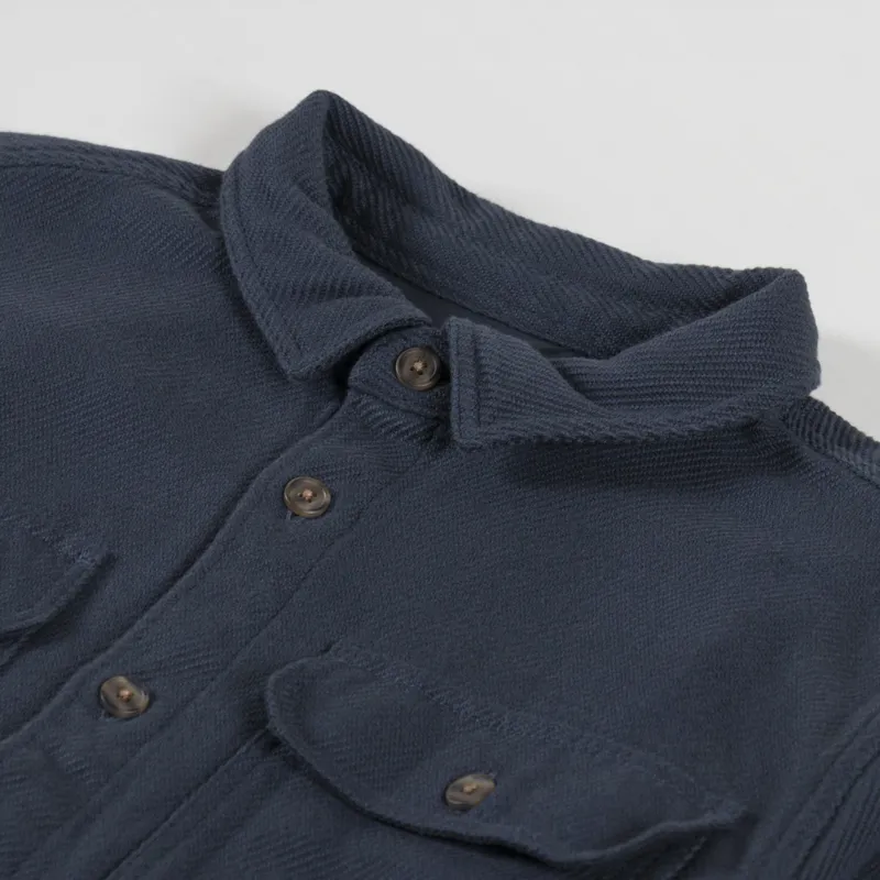 Patagonia Fjord Loft Shirt Smolder Blue-4