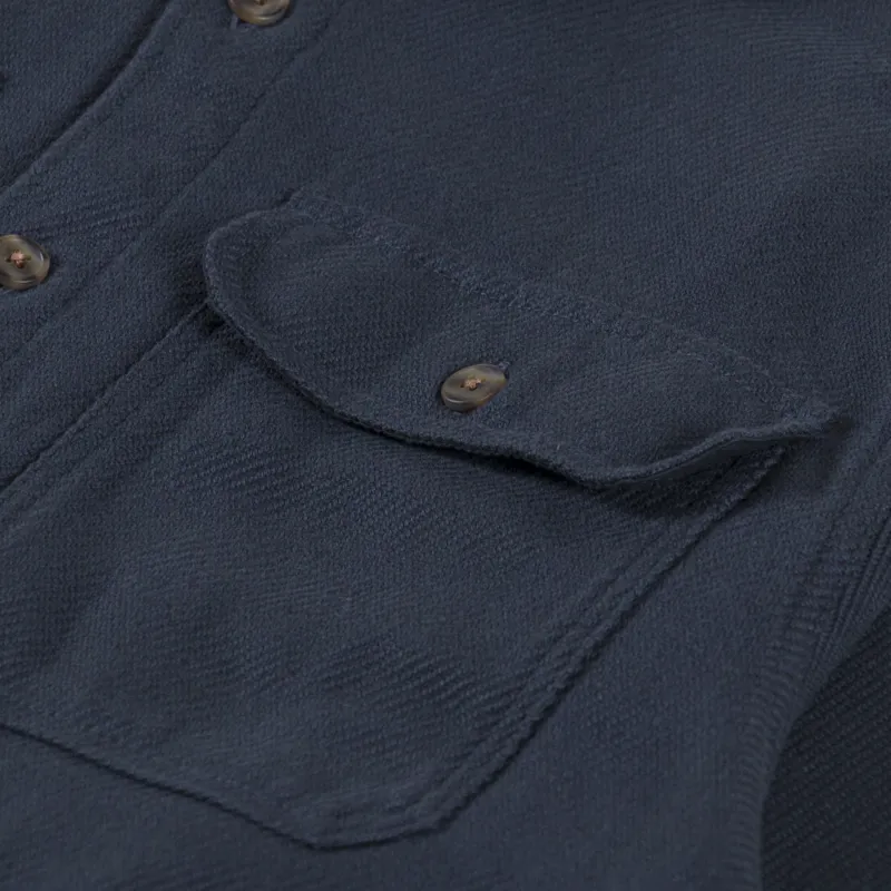 Patagonia Fjord Loft Shirt Smolder Blue-5