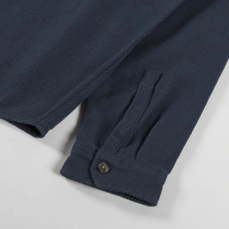 Patagonia Fjord Loft Shirt Smolder Blue-8