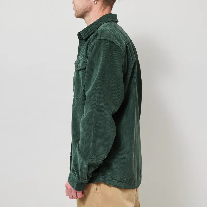 Patagonia Corduroy Shirt Canopy Green-2