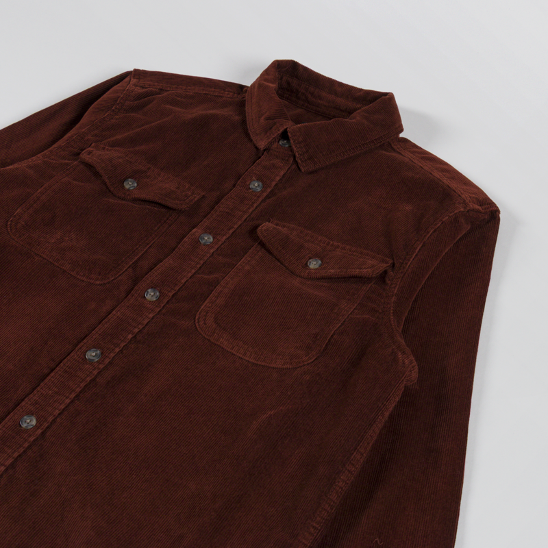 Patagonia Corduroy Shirt Dried Vanilla-2