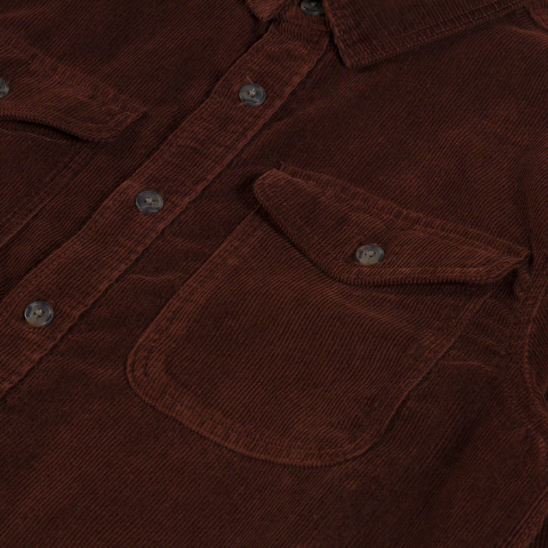 Patagonia Corduroy Shirt Dried Vanilla-5