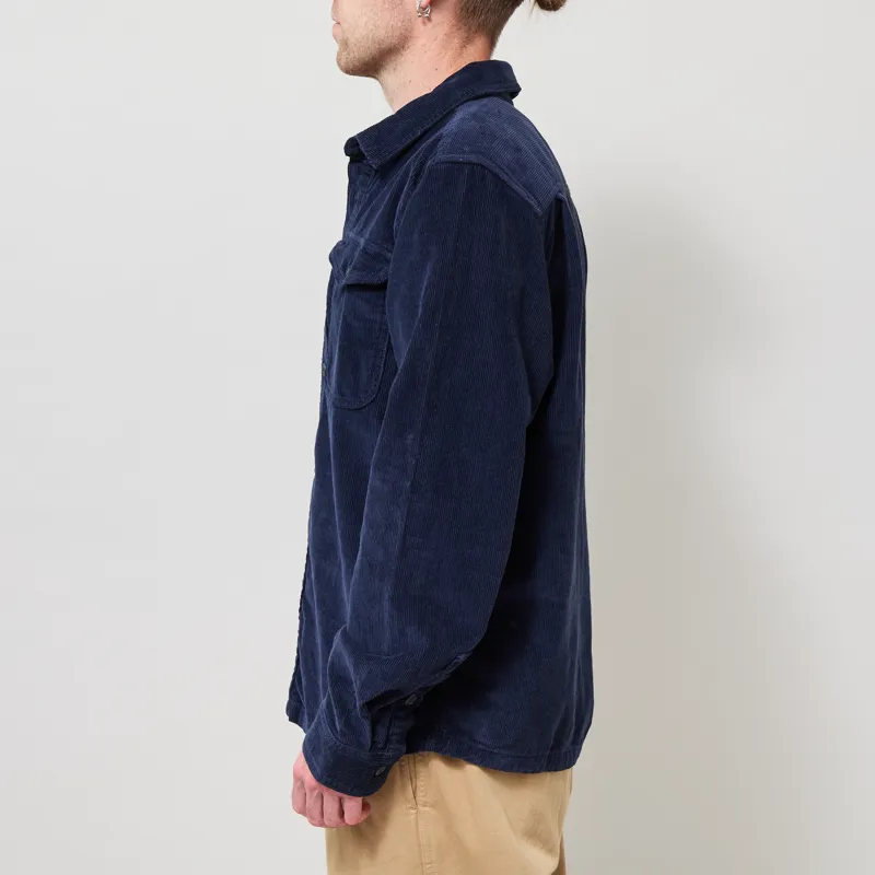 Patagonia Corduroy Shirt New Navy-2