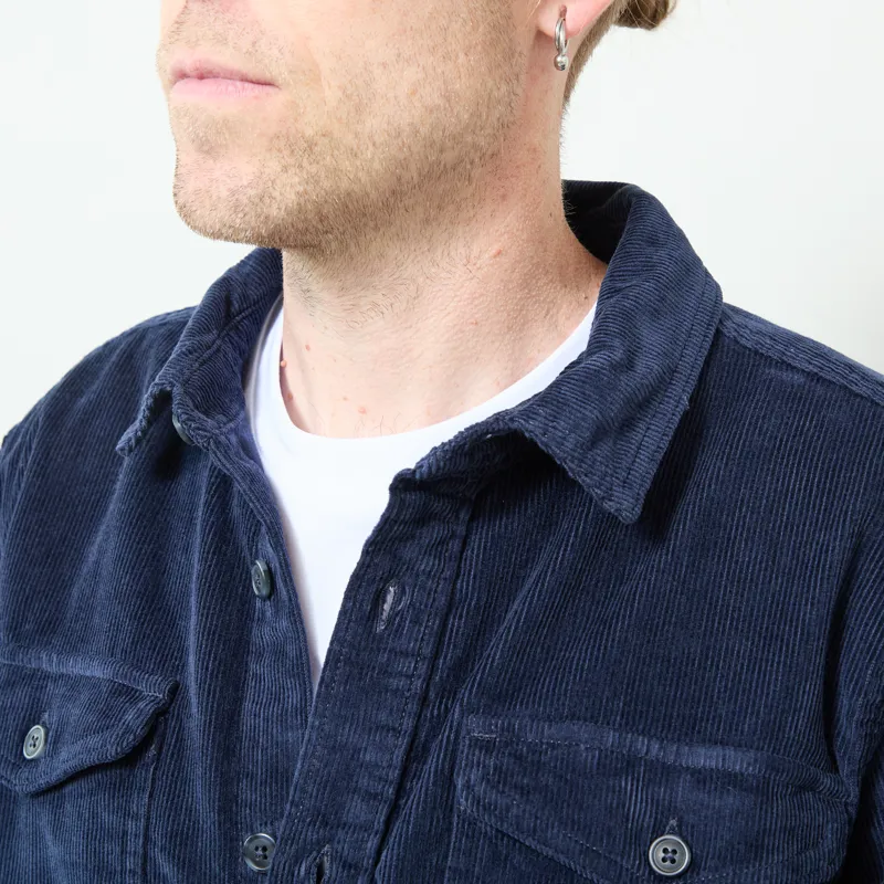 Patagonia Corduroy Shirt New Navy-4